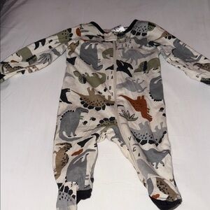 Gerber Dinosaur Print Kids Footie
